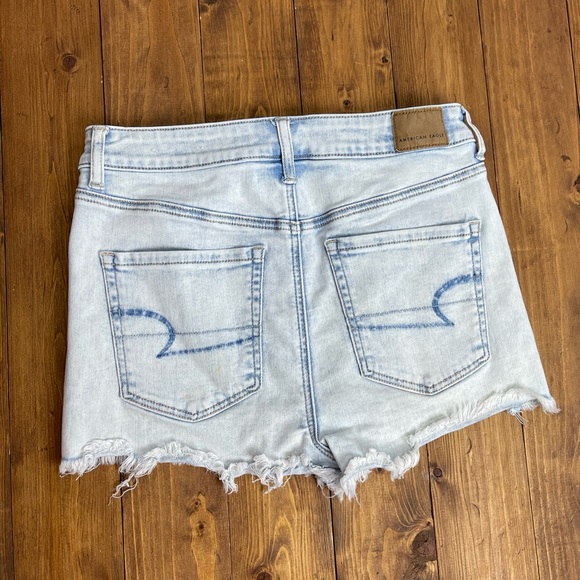 American Eagle Outfitters super hi-rise shortie shorts size 6 - Picture 2 of 10